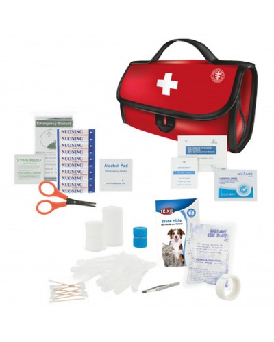 Kit di Pronto Soccorso Trixie per Cani e Gatti, Essenziale per Emergenze