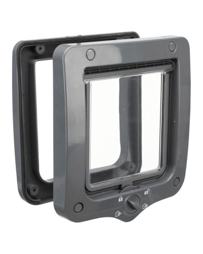 Käyntiovi Trixie Harmaa 20 × 22 CM