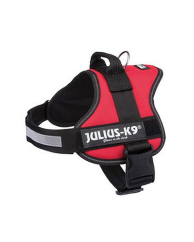 Harnais Julius K9 Power pour Chiens de Taille Moyenne à Grande, Couleur Rouge
