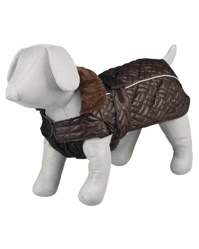 Trixie Rouen Brown Coat for Small/Medium Dogs, 43 cm
