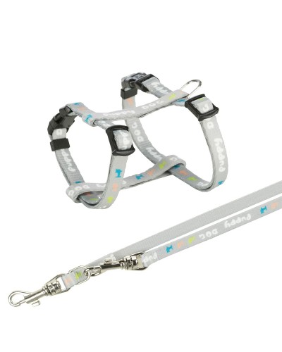 Trixie Junior Dog Harness Light Grey - Comfort and Safety for Small Friends
