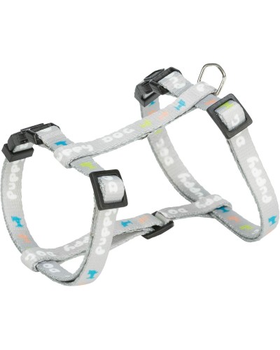 Imbracatura per Cani Trixie Junior, M/L, Grigio Chiaro, Sicura e Confortevole