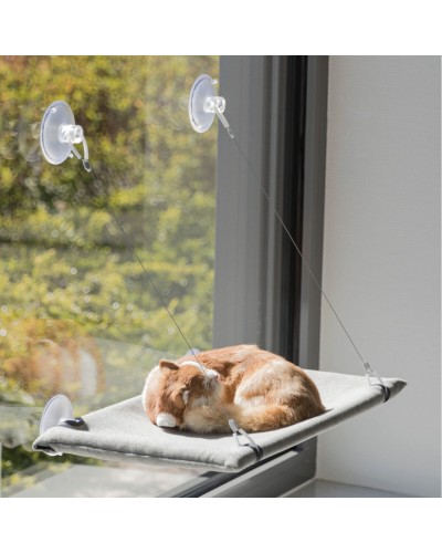 Cama para Perros Trixie Suave y Cómoda, Gris, Talla Única
