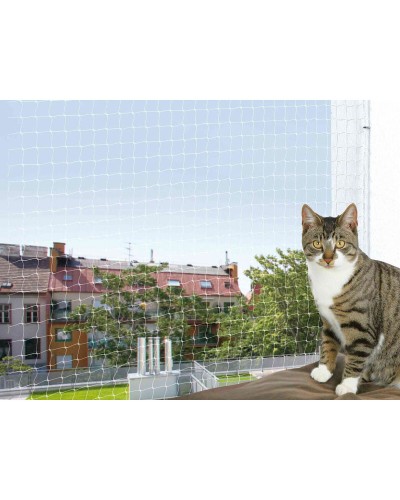 Trixie Transparentes Schutznetz 50 x 40 x 15 cm Nylon für Haustiere

