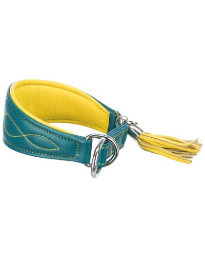 Collier d'entraînement Trixie Active Comfort - Jaune/Bleu clair - XS/S (24-31 cm)

