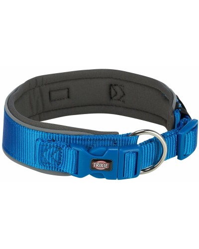 Hondenhalsband Trixie Premium Grafiet Kobaltblauw L/XL 53-62 cm