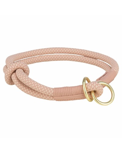 Trixie Soft Rope Collare per Addestramento Cani, Rosa, L/XL, 55 cm