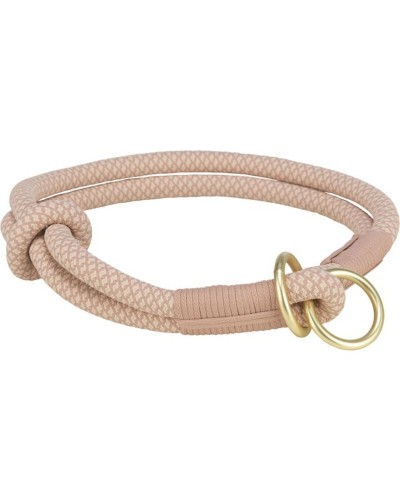 Trixie Soft Rope Training Collar Pink, for Small Breed Dogs (35 cm, S)
