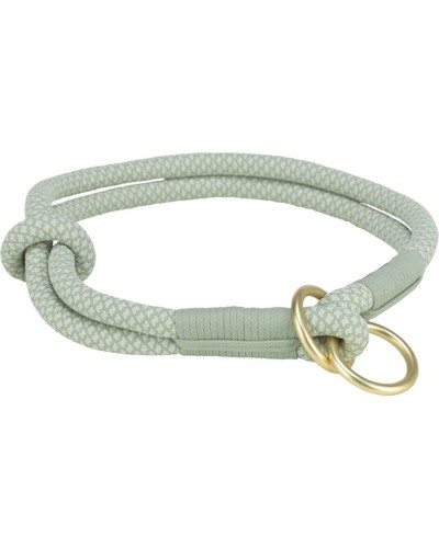 Trixie Collar de Entrenamiento Cuerda Suave Verde Menta para Perros Pequeños (35 cm)
