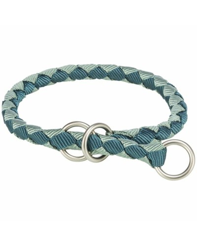 Collier d'éducation Trixie Bleu/Vert Réglable 39-45 cm
