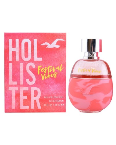 Hollister Festival Vibes Eau de Parfum für Damen - Blumig-Fruchtig 100ml
