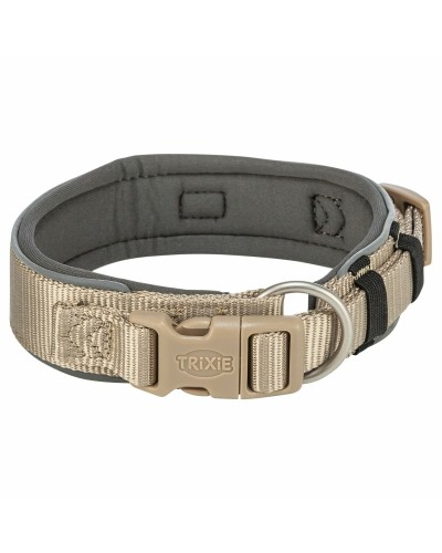 Hondenhalsband Trixie Premium Grafiet Zand L 46-55 cm