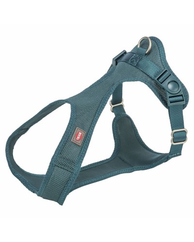 Imbracatura per Cane Trixie Comfort Soft Azzurra, per Passeggiate Sicure e Confortevoli