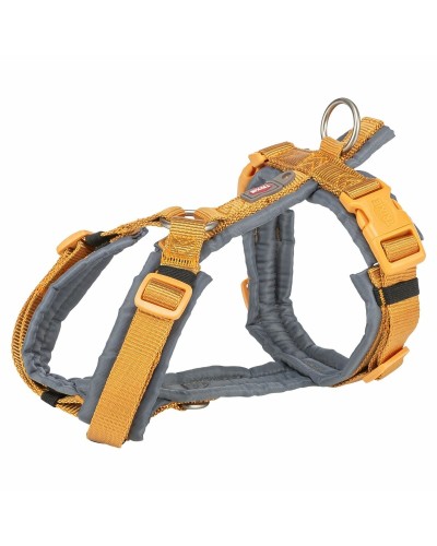 Arnés para Perros Trixie Premium Trekking Grafito Curry, Talla M
