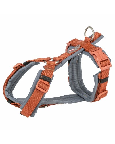 Trixie Premium Trekking Harness Orange Graphite for Small Dogs (XS/S)
