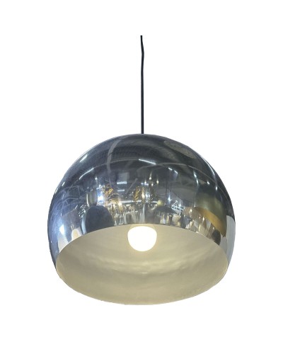 Silberner Kronleuchter Home ESPRIT Metall, 30 x 30 x 28 cm, Elegante Innenbeleuchtung
