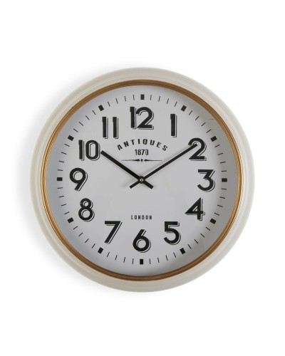 Wall Clock Versa Antiques White MDF Wood MDF Wood/Metal 5,8 x 42 cm