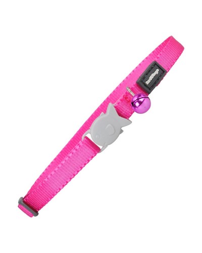 Kattenhalsband Red Dingo 20-32 cm Fuchsia