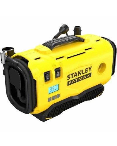 Stanley SFMCE520B Luftkompressor, Leistungsstark und Leise, Ideal für Heimwerker- und DIY-Arbeiten
