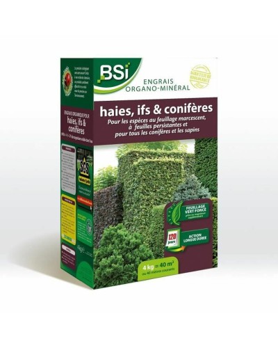 BSI Seto, Tejo, Conífera - Fertilizante Orgánico 4 Kg
