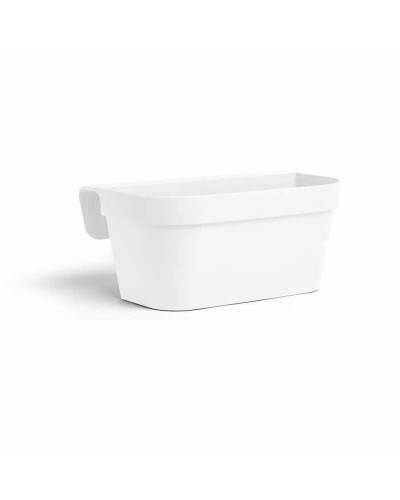 Pot de Fleur Auto-Irrigué Garden ID Blanc - Élégant et Sans Effort pour des Plantes en Bonne Santé
