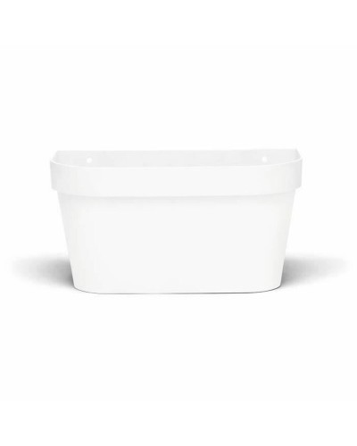 Pot de Fleurs Auto-Irriguant Garden ID Blanc, Parfait pour les Plantes d'Intérieur
