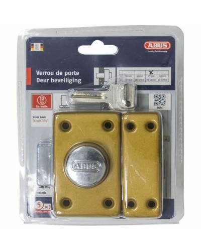 ABUS CLK CB 45 B EK Vorhängeschloss mit Schlüssel, Effektiver Schutz für Haus und Garage
