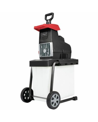 Scheppach GS60 Gartenhäcksler | Leistungsstark mit 2800 W | Großer 60 L Fangsack | Ideal für Äste, Sträucher und Hecken
