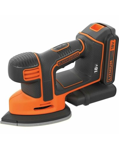 Black & Decker BDCDS18N-XJ Akku-Exzenterschleifer, 18 V - Zum Schleifen, Polieren und Entlacken
