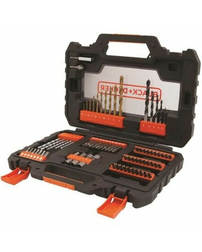 Drill bits and tits set Black & Decker A7231 76 Kappaletta