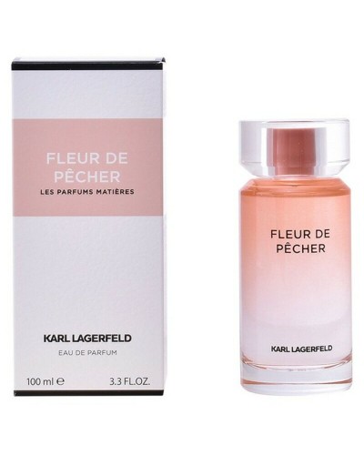 Lagerfeld Fleur de Pêcher EDP - Parfum Femme Floral Fruité 100ml
