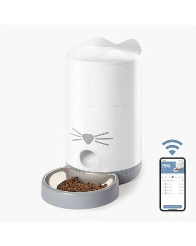 Ciotola per Gatti Catit Pixi da 1,2 kg, Antiribaltamento e Anti-scivolo per Alimenti e Acqua