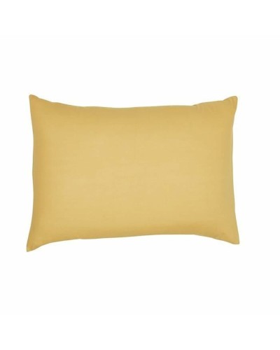 Funda de almohada TODAY Essential Amarilla 50x70cm: Relaja tu sueño con confort y estilo.
