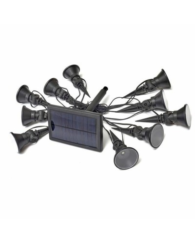 Guirlande Lumineuse Solaire Garland Multispot avec 10 Piquets - 5 Lm
