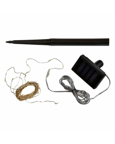 Guirlande Lumineuse Solaire à LED Luciole, Blanc Chaud
