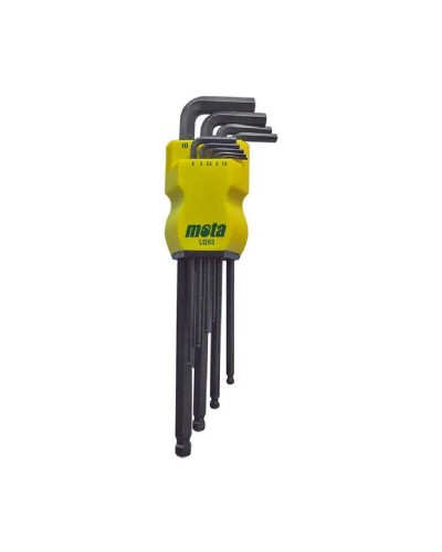 Mota LQ93 Extra Long Allen Key Set (9 Pieces)
