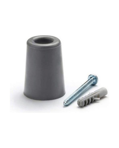 Door Stopper Fermi Arresto Porta Inofix | Screws | Shockproof | Grey Rubber
