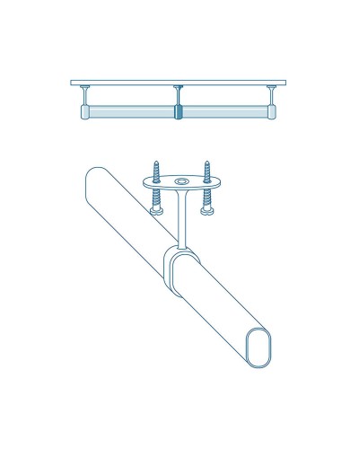 Support Barre d'Armoire Stor Planet | Organisation de Garde-Robe Efficace
