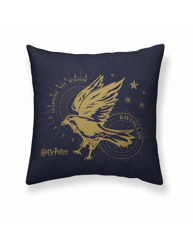 Fodera per cuscino Harry Potter Ravenclaw Multicolore Blu scuro 50 x 50 cm