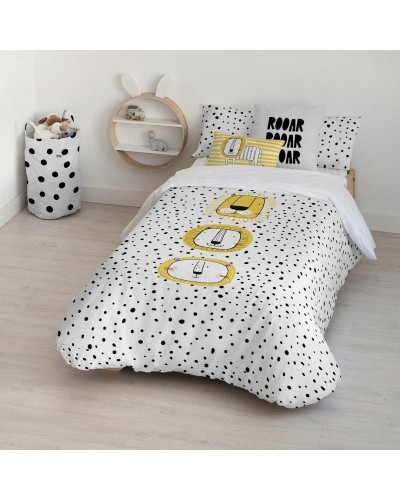 Housse de Couette Kids&Cotton Dakari Big Noir 155 x 220 cm