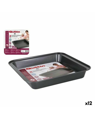 Bandeja para Horno Quttin Cuadrada 27 x 25,5 cm - 12 Unidades
