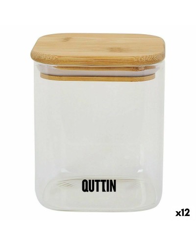 Vaso Quttin in bambù quadrato da 780 ml (12 unità)