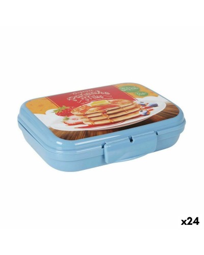 Titiz Sandwich Container 600 ml - 16x12x4cm - Airtight Food and Lunch Box
