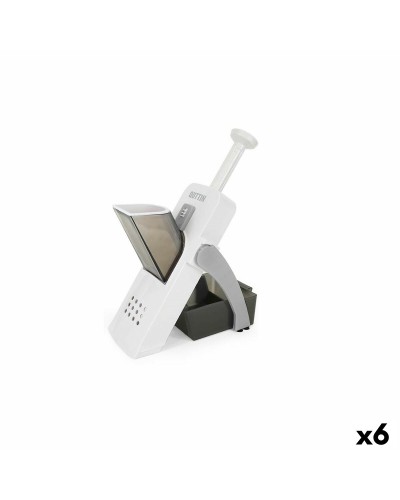 Tritatutto Manuale Quttin 4 in 1: Affetta, Taglia, Grattugia e Tritura Verdure (14,5 x 14,5 x 33 cm)