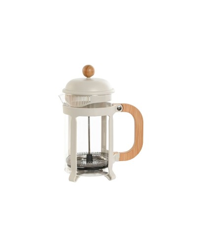 ESPRIT French Press Coffee Maker 800ml - Stainless Steel, Natural White
