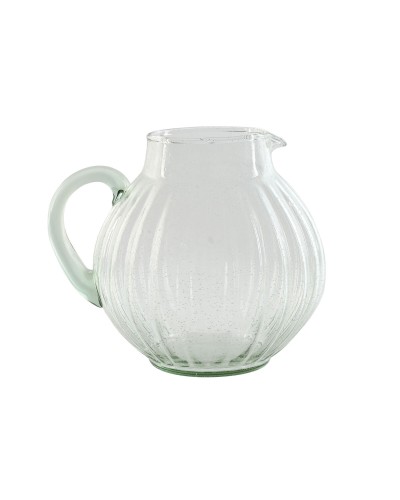 Elegant Esprit Green Crystal Pitcher | Perfect for Water and Beverages
