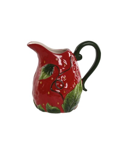 Kruik Home ESPRIT Rood Keramiek