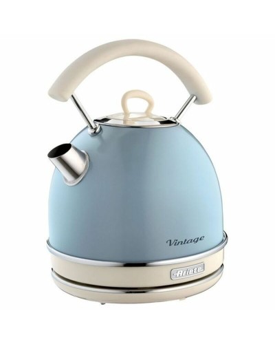 Ariete Vintage 2877/05 Bouilloire 1.7L Bleu Clair, Acier, 2000W - Design Élégant
