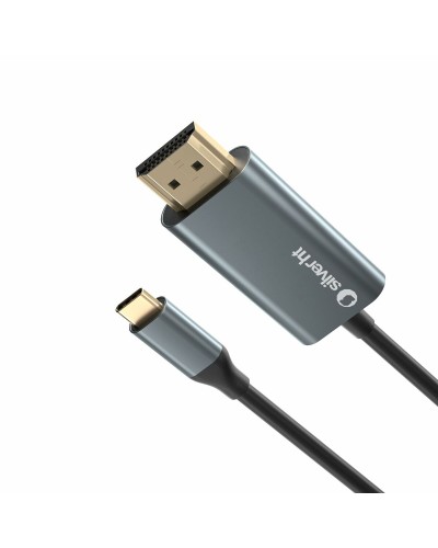 USB-C - HDMI kaapeli Silver HT LOGAN Musta