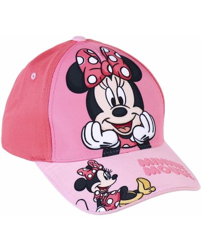 Cappellino per Bambini Minnie Mouse Rosa (53 cm)